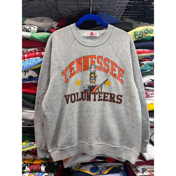 Bassett-Walker Other - Vintage Bassett-Walker Tennessee Volunteers Sweatshirt Mens XL Gray USA Made 90s